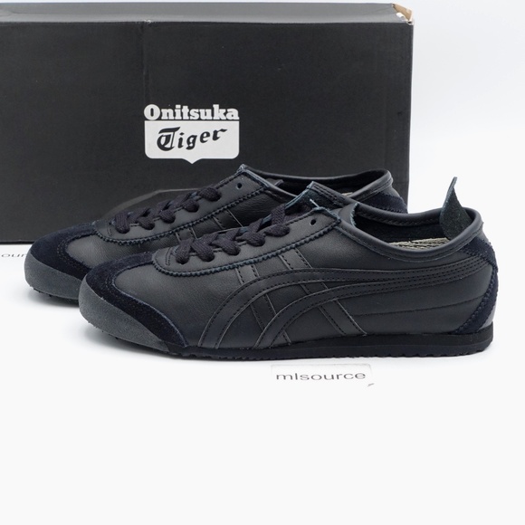 NEW Onitsuka Tiger Mexico 66 Leather Sneakers D4J2L-9090 - Picture 1 of 7